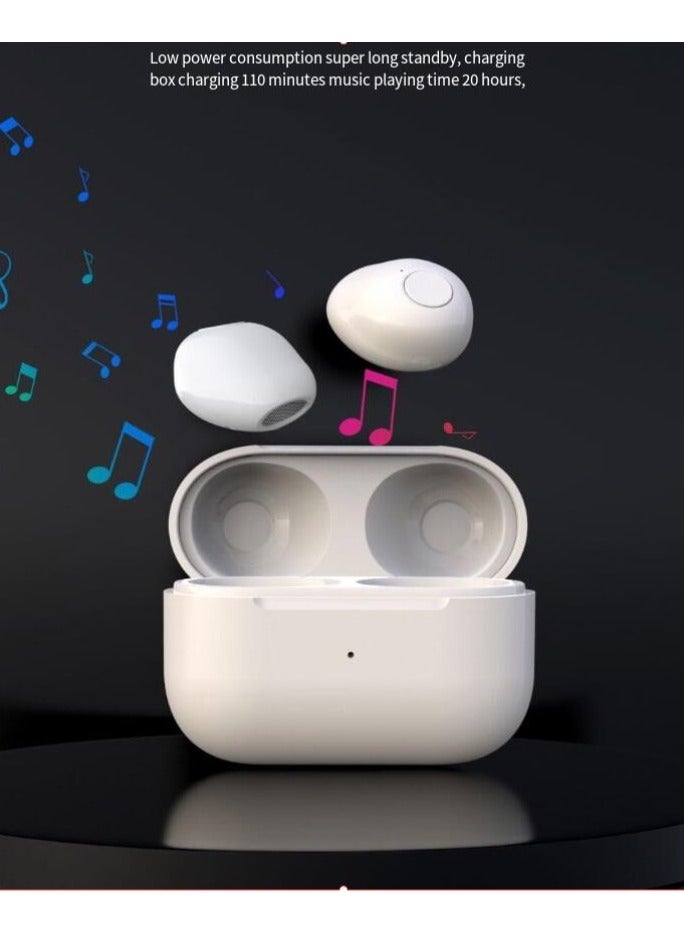Mini Sleeping Earbuds Stereo In-Ear Headphones Noise Reduction Long Standby Earphones Invisibility Sleep Headset - Image 2