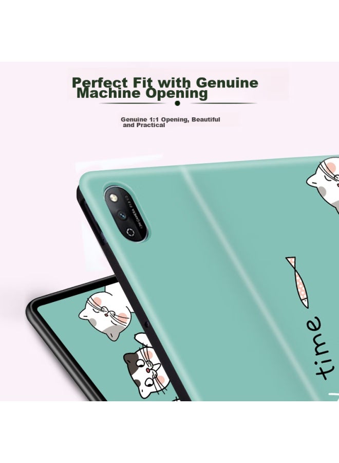 Jiang Ming Jiangming Compatible With Honor Tablet Case, V7 10.4-inch Model Tablet, Silicone Soft Shell, Smart Sleep, Slim, Shockproof, Cute Painted Pattern - Image 3