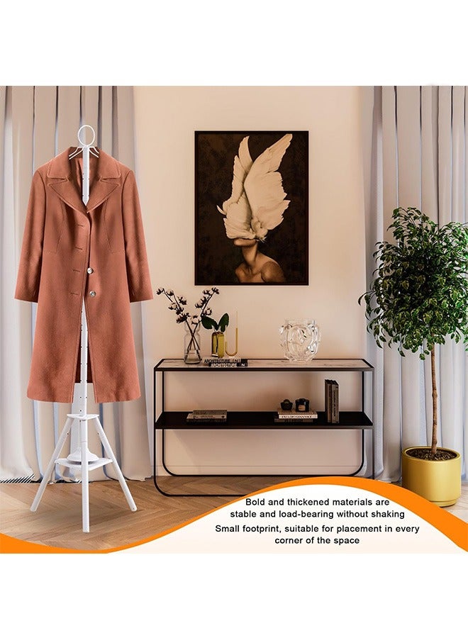 الروائح الملابس الرف ، رداء معطف الرف ، مع موقد الروائح الخاصة بها (باستثناء مصدر العطر) ، المحمولة للإزالة ، غرفة نوم ، مكتب ، فندق العالمي ، 180 سنتيمتر الأبيض - Image 5