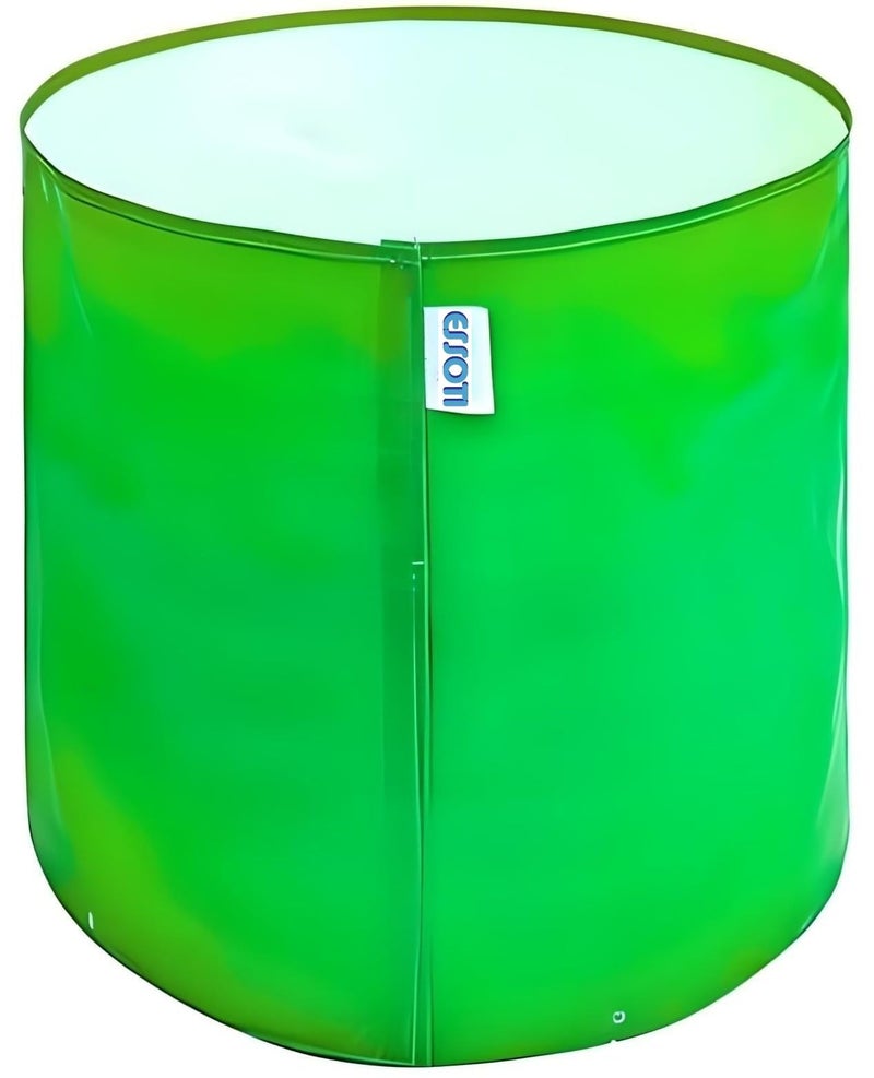Essoti's Premium Hdpe Uv Protected 260 GSM Round Shaped (Pack of 4 (Green), 12 x 12 Inch) Green Colour Plants Grow Bags Suitable for Terrace and Vegetable Gardening - Image 1