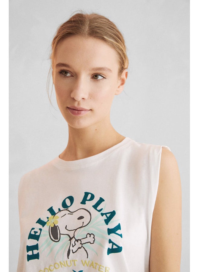 women'secret Snoopy T-Shirt - Image 4