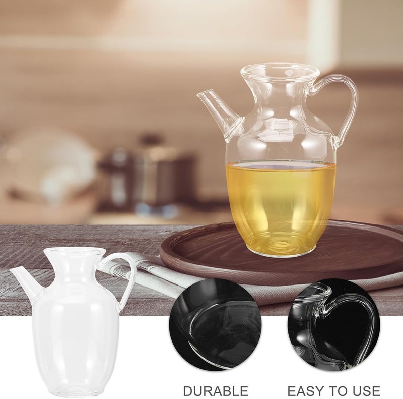 Glass Milk Pitcher for Breakfast, Glass Water Kettle and Coffee Tea Jug, Kitchen Water Dispenser for Cold Drinks and Milk Serving - Image 4