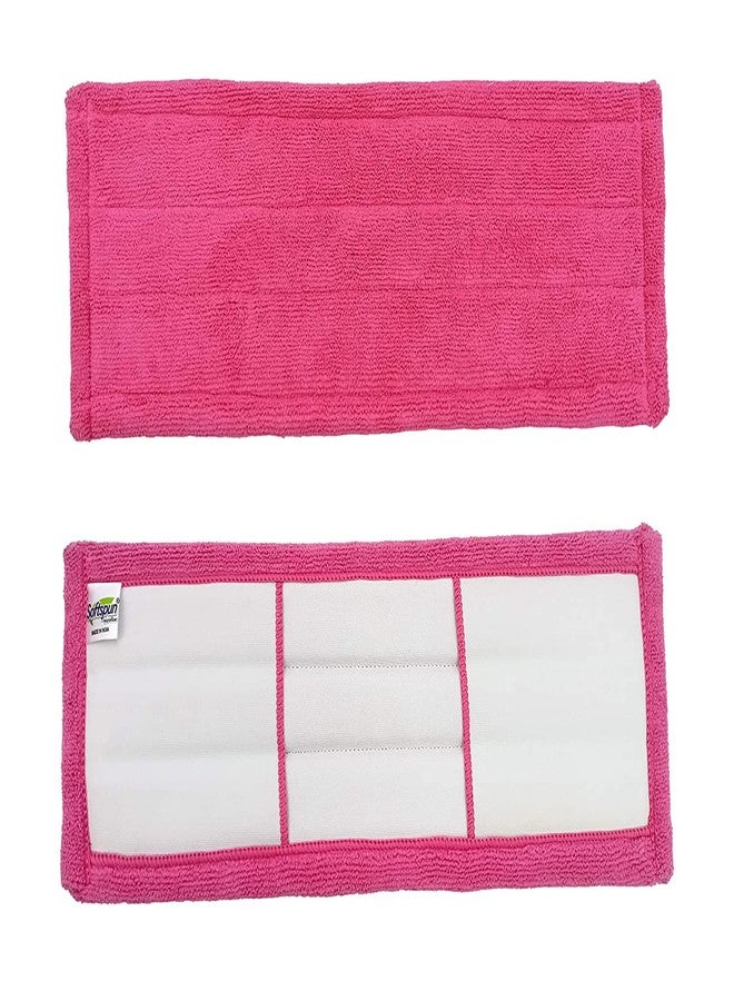 SOFTSPUN Microfiber Wet & Dry Cleaning Mop Refill - Pink - 19inches - Image 1
