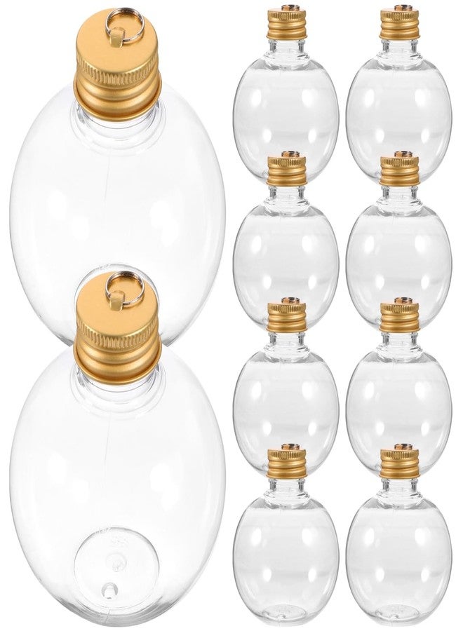 جارنيك مجموعة جارنيك من 20 كرة بلاستيكية قابلة للتعبئة، سعة 150 مل، لتزيين شجرة عيد الميلاد، قطر 3.1 بوصة، شفافة، على شكل كرات، مثالية لتزيين الحلوى، وحفلات الزفاف، والحفلات، والديكور المنزلي. - Image 1