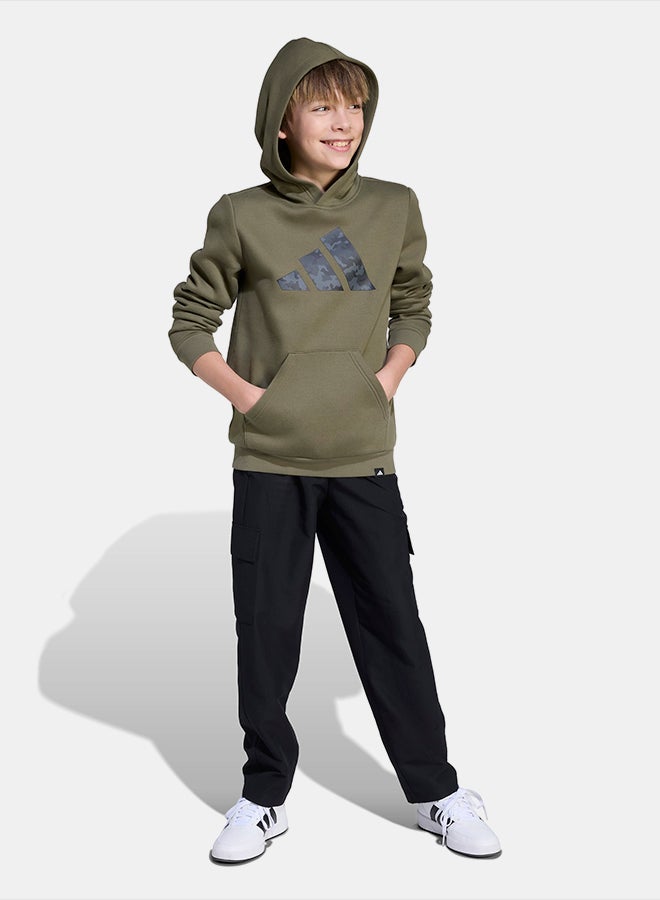 Adidas هودي جرافيك كامو للأطفال - Image 3