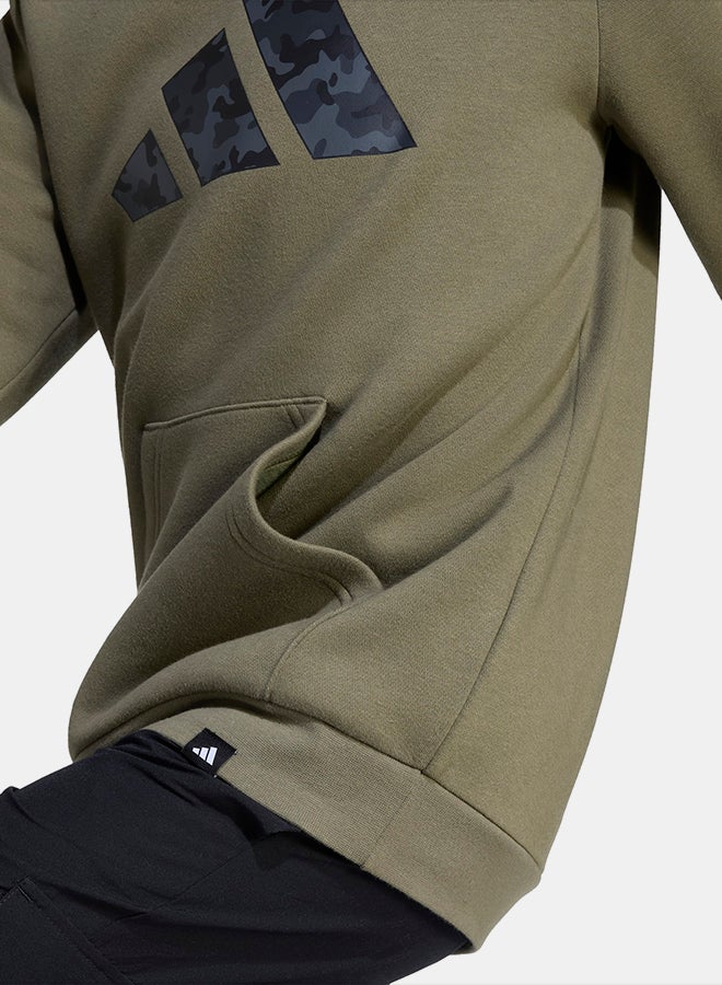 Adidas هودي جرافيك كامو للأطفال - Image 5