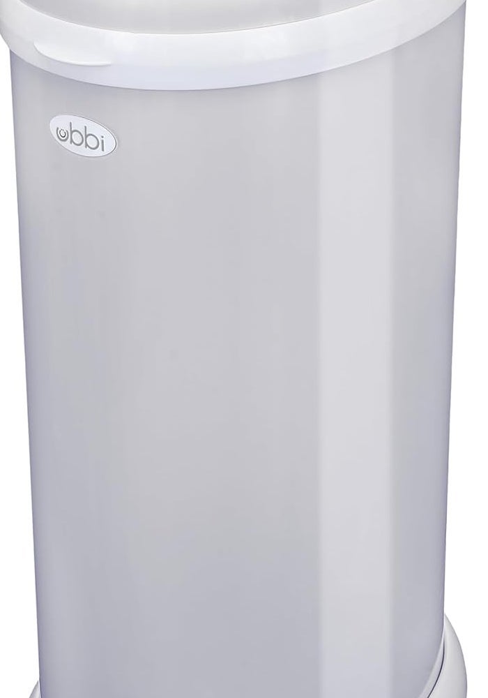 Ubbi Nappy Disposal Bin - Grey - Image 1