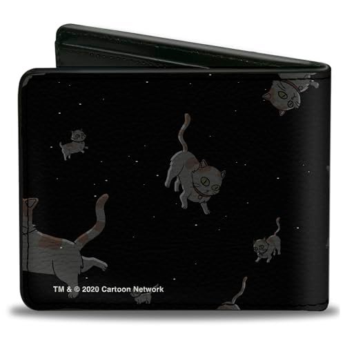 Buckle Down Rick and Morty Wallet Bifold Rick and Morty Cats in Space Scattered Vegan Leather - Image 3