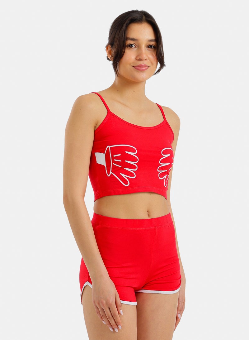 Carina Cookies Cami Short Pyjama Set - Image 2