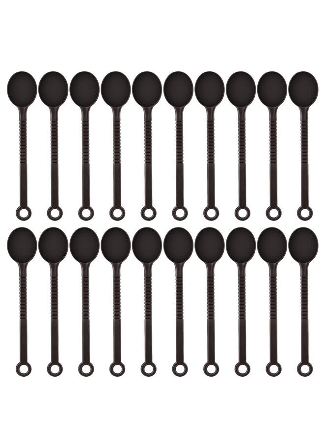 NUOMI 20 Pieces 10G Measuring Spoons Plastic Coffee Spoon Scoop Kitchen Baking Tools with Long Handle for Fruit/Coffee Powder, Coffee Bean, Honey, Ingredients - Image 1