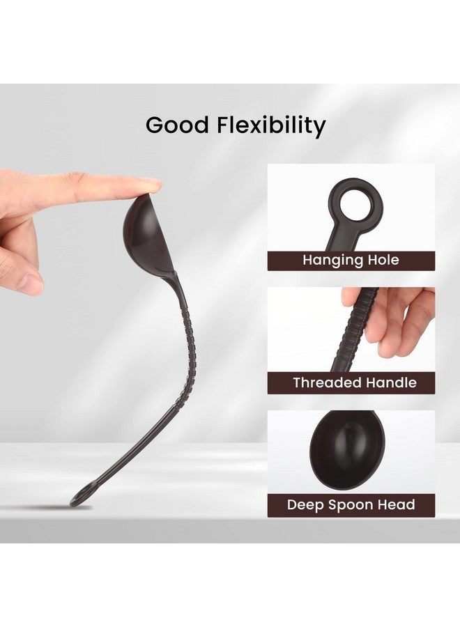 NUOMI 20 Pieces 10G Measuring Spoons Plastic Coffee Spoon Scoop Kitchen Baking Tools with Long Handle for Fruit/Coffee Powder, Coffee Bean, Honey, Ingredients - Image 4
