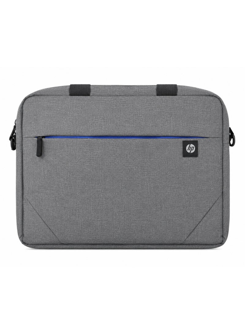 HP Prelude 14-inch Top Load Laptop Bag, Water Resistant, Gray - Image 2