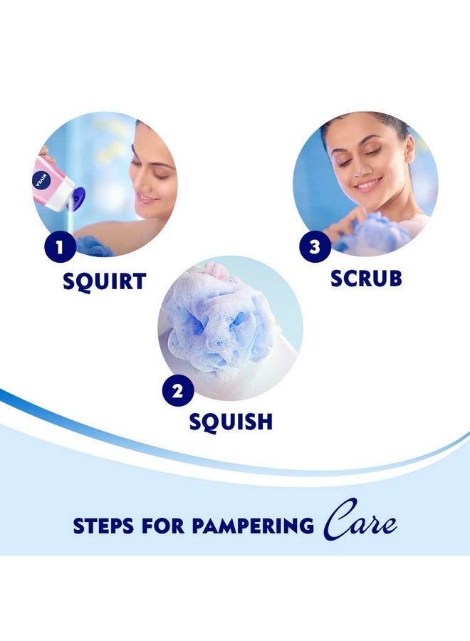 NIVEA Complete Regime Kit - Soft 300ml Moisturizing Cream, Body Milk 400ml Nourishing Lotion & Water-Lily Flower 250ml Refreshing Shower Gel - Image 4