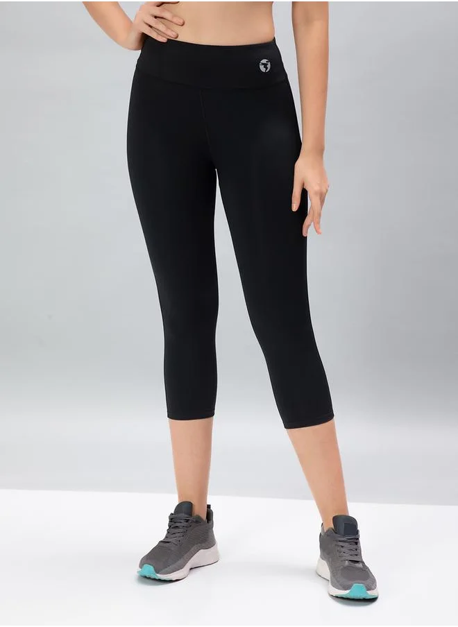 Technosport Solid 3/4 Tights with ELASTO PLUS by Styli
