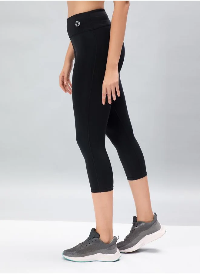 Technosport Solid 3/4 Tights with ELASTO PLUS by Styli