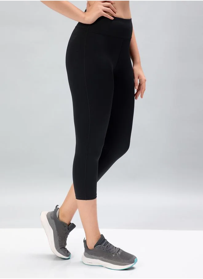 Technosport Solid 3/4 Tights with ELASTO PLUS by Styli