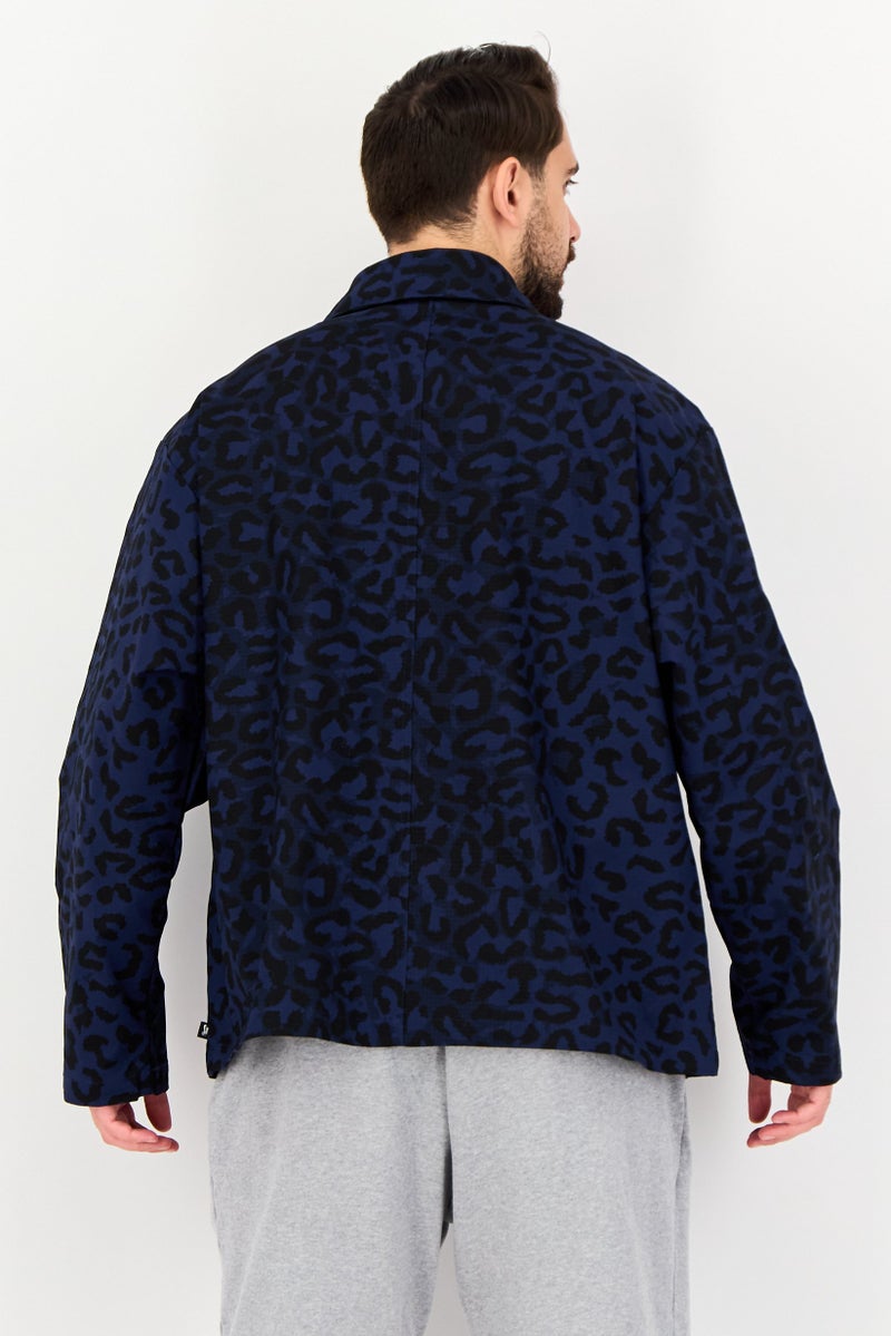 Nike جاكيت قميص خارجي طويل الأكمام للرجال بتصميم فضفاض، متعدد الألوان - Image 3