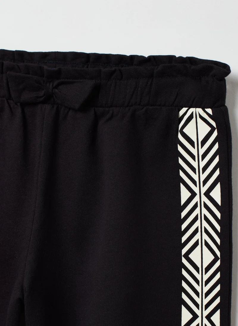 Ovs French Terry Shorts With Contrasting Bands