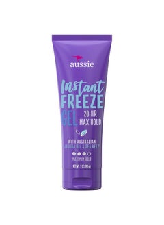 Aussie Instant Freeze Hair With Jojoba Oil & Sea Kelp Gel 7.0 Oz  - Image 2