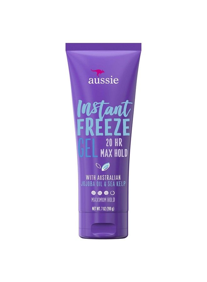 Aussie Instant Freeze Hair With Jojoba Oil & Sea Kelp Gel 7.0 Oz - Image 1