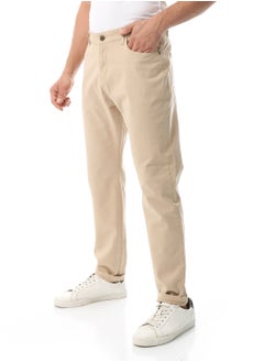Andora Straight Leg Gabardine Pants_Coffee Brown  - Image 2