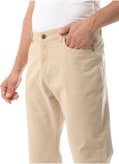 Andora Straight Leg Gabardine Pants_Coffee Brown  - Image 4