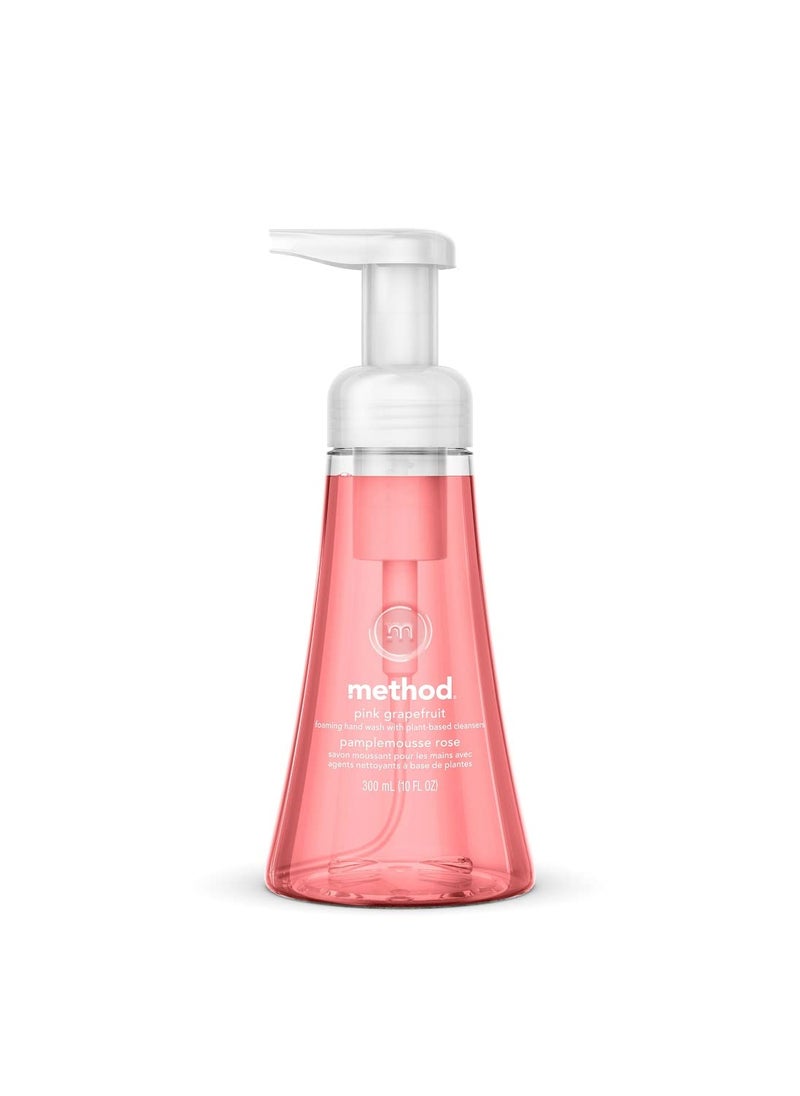 Method - Method Foaming Hand Soap Pink Grapefruit Biodegradable Formula 10 Fl Oz Pack of 1 - Image 1