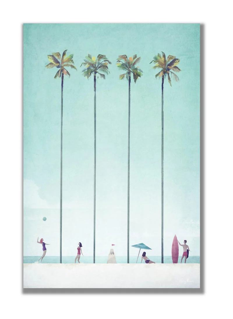 Drawdeck Palm Tree Beach