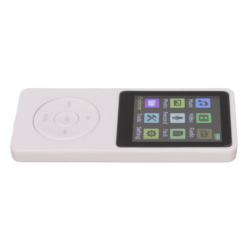 Portable Digital Music Player: White Ultra Thin, Lossless Sound Quality - Long Battery Life, MP3 MP4 Player for Outdoor Gym, Home Study & Daily Entertainment - Image 4