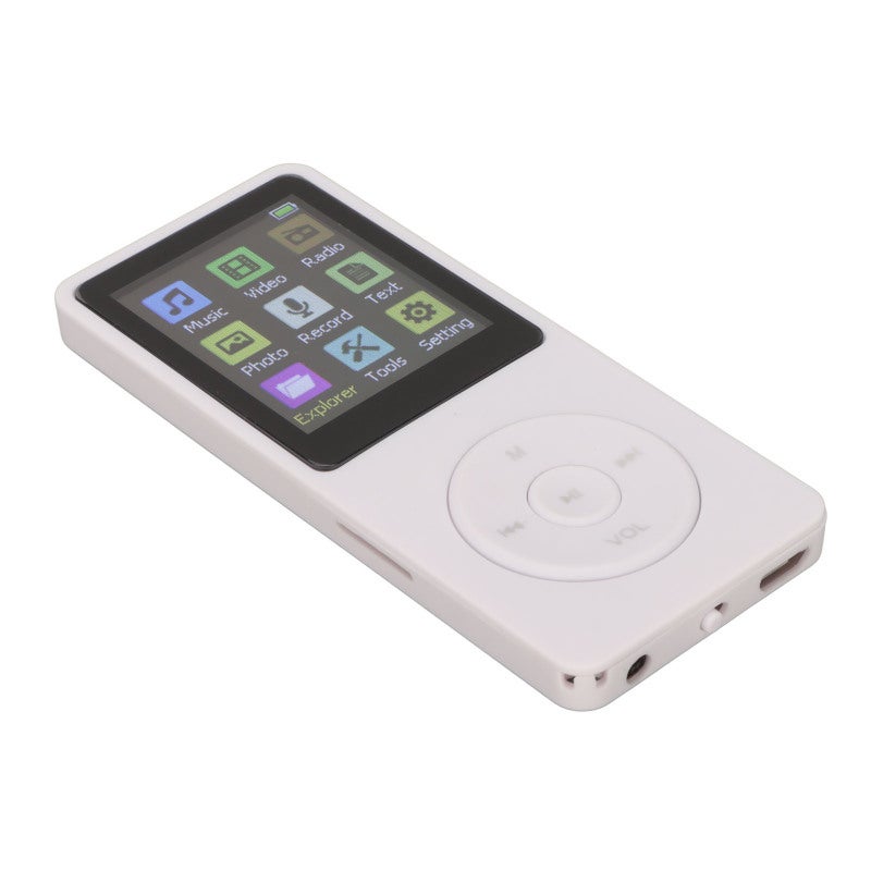 Portable Digital Music Player: White Ultra Thin, Lossless Sound Quality - Long Battery Life, MP3 MP4 Player for Outdoor Gym, Home Study & Daily Entertainment - Image 3
