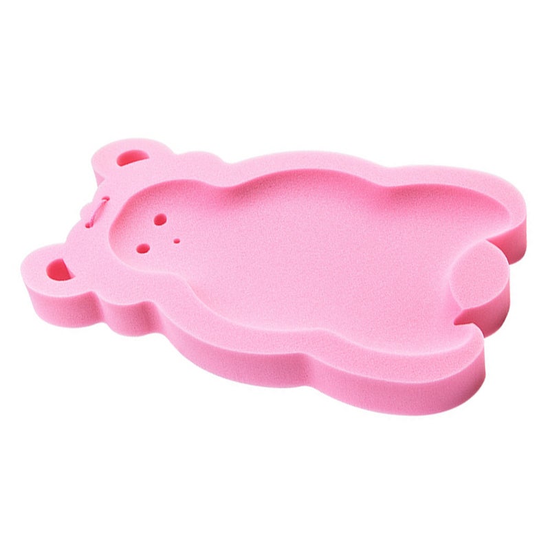 Baby Bath Sponge Cushion: Pinkish, Non Toxic Odorless Material, Skid Proof Design - Breathable Quick Dry, Newborn Bath Mat for Infant Bathtub Use - Image 3