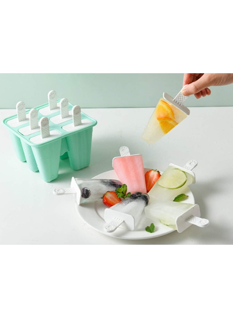 jaexest Silicone Ice Pop Molds – BPA Free Reusable Popsicle Maker – DIY Ice Lolly Molds for Healthy Homemade Frozen Treats – Food-Grade Silicone Freezer Pop Mold for Kids & Adults – Easy Release & Dishwasher Safe - Image 5
