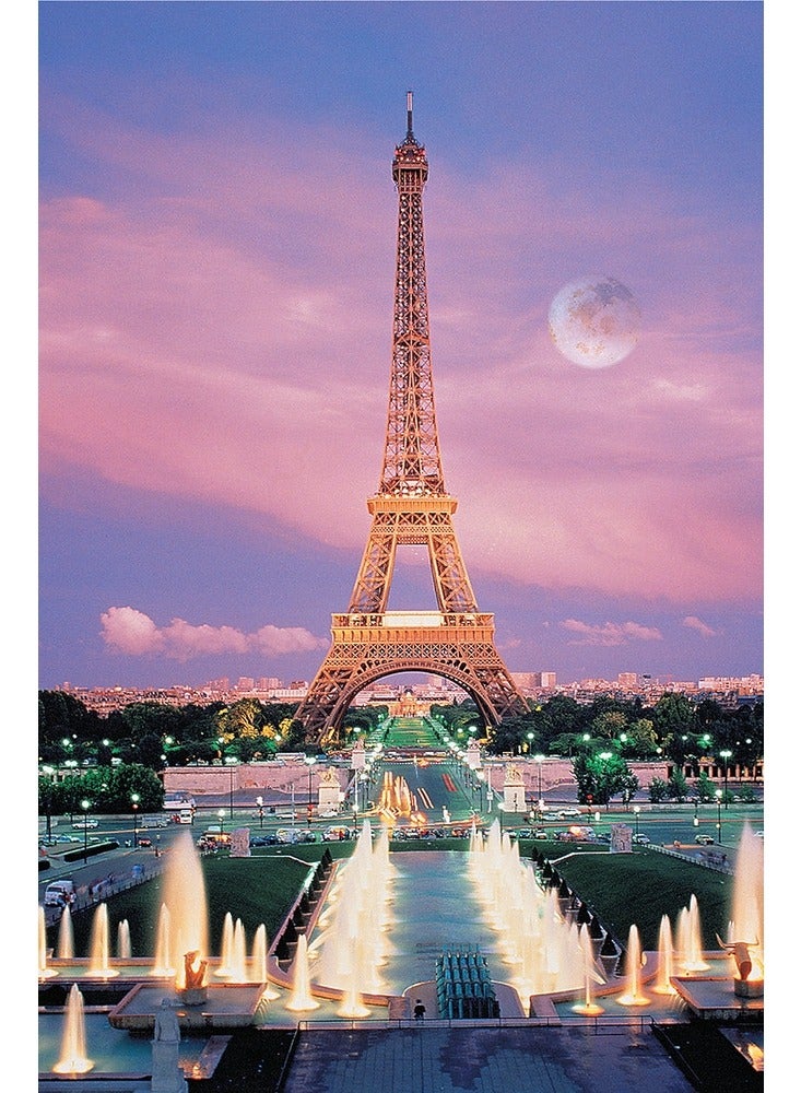 توماكس بازل برج إيفل في باريس بفرنسا متوهج في الظلام 1000 قطعة - 100-100 - Image 2