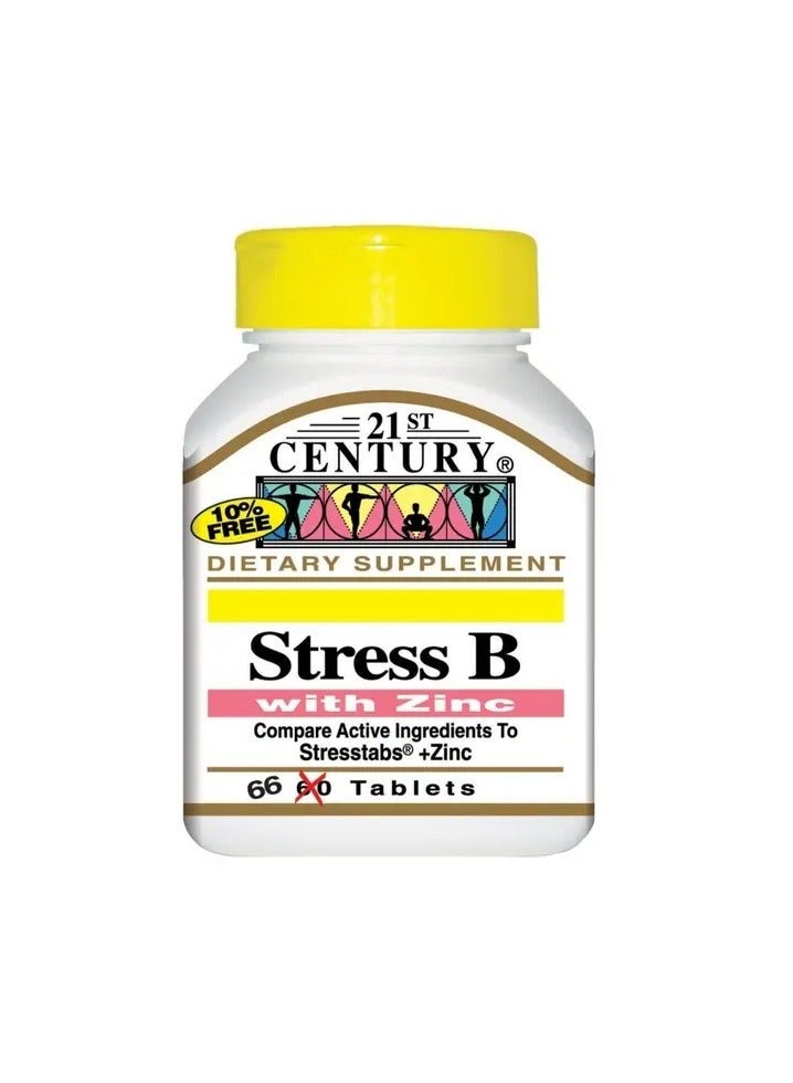 Stress B+Zinc Tabs 66S