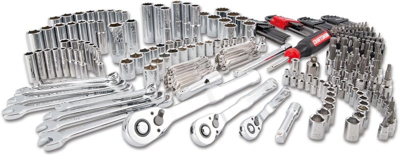 CRAFTSMAN مجموعة أدوات ميكانيكية مكونة من 262 قطعة من كرافتسمان مع صندوق أدوات VERSASTACK ذو 3 أدراج مجموعة SAEMetric CMMT45309 - Image 2