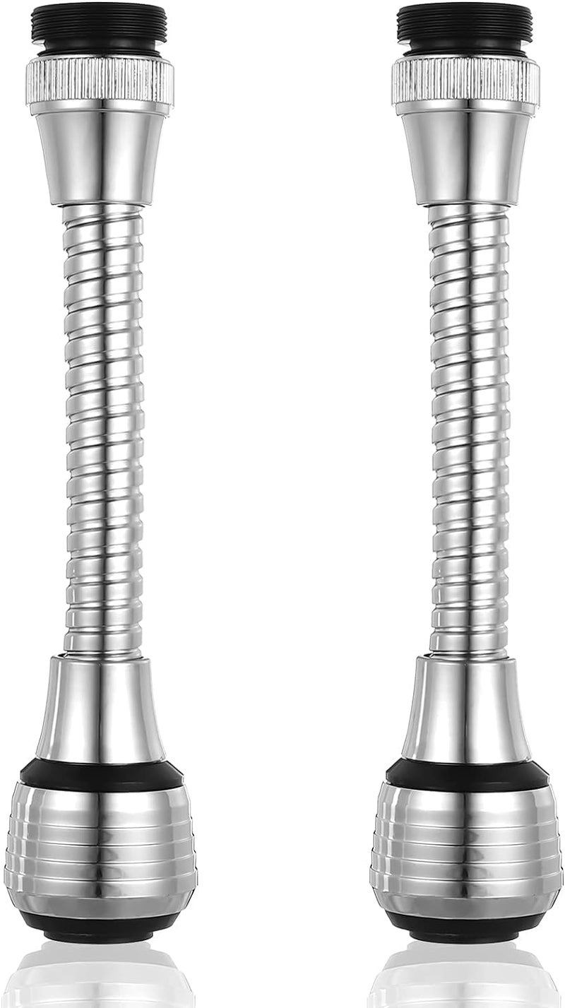 zoba Flexible metal kitchen sink faucet attachment, adjustable in all directions. - Image 1