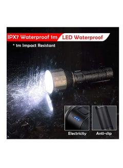 Nextool NexTool Rechargeable Torch 2000 Lumens, High Brightness LED Torches, IPX7 Waterproof, 5 Light Modes, 380 Metres Super Penetration for Camping Hiking Emergencies  - Image 5