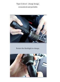 Nextool NexTool Rechargeable Torch 2000 Lumens, High Brightness LED Torches, IPX7 Waterproof, 5 Light Modes, 380 Metres Super Penetration for Camping Hiking Emergencies  - Image 3
