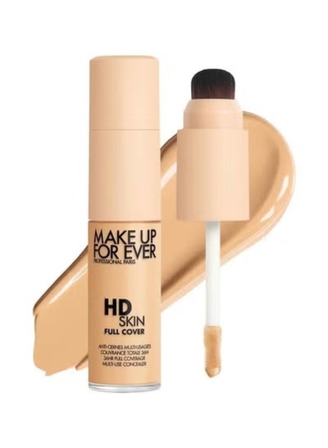 MAKE UP FOR EVER – HD Skin Full Cover Multi-Use Waterproof Concealer with Niacinamide 9ml – Shade 1Y18 (for light to medium skin with golden undertones) - Image 1