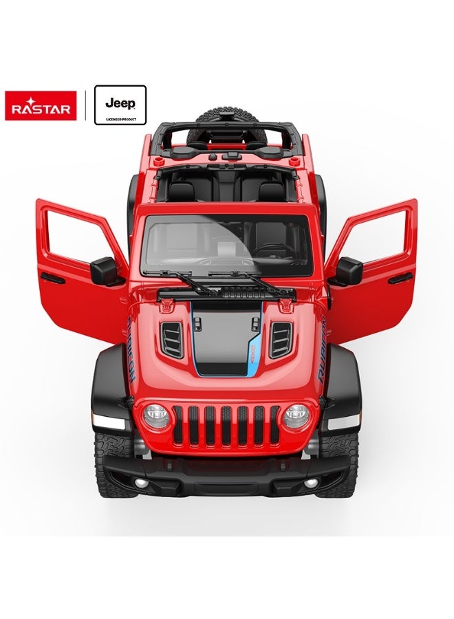 RASTAR 1:24 Scale Die-Cast Jeep Wrangler Rubicon 4xe Model Car, Officially Licensed Jeep Toy Car - Image 2