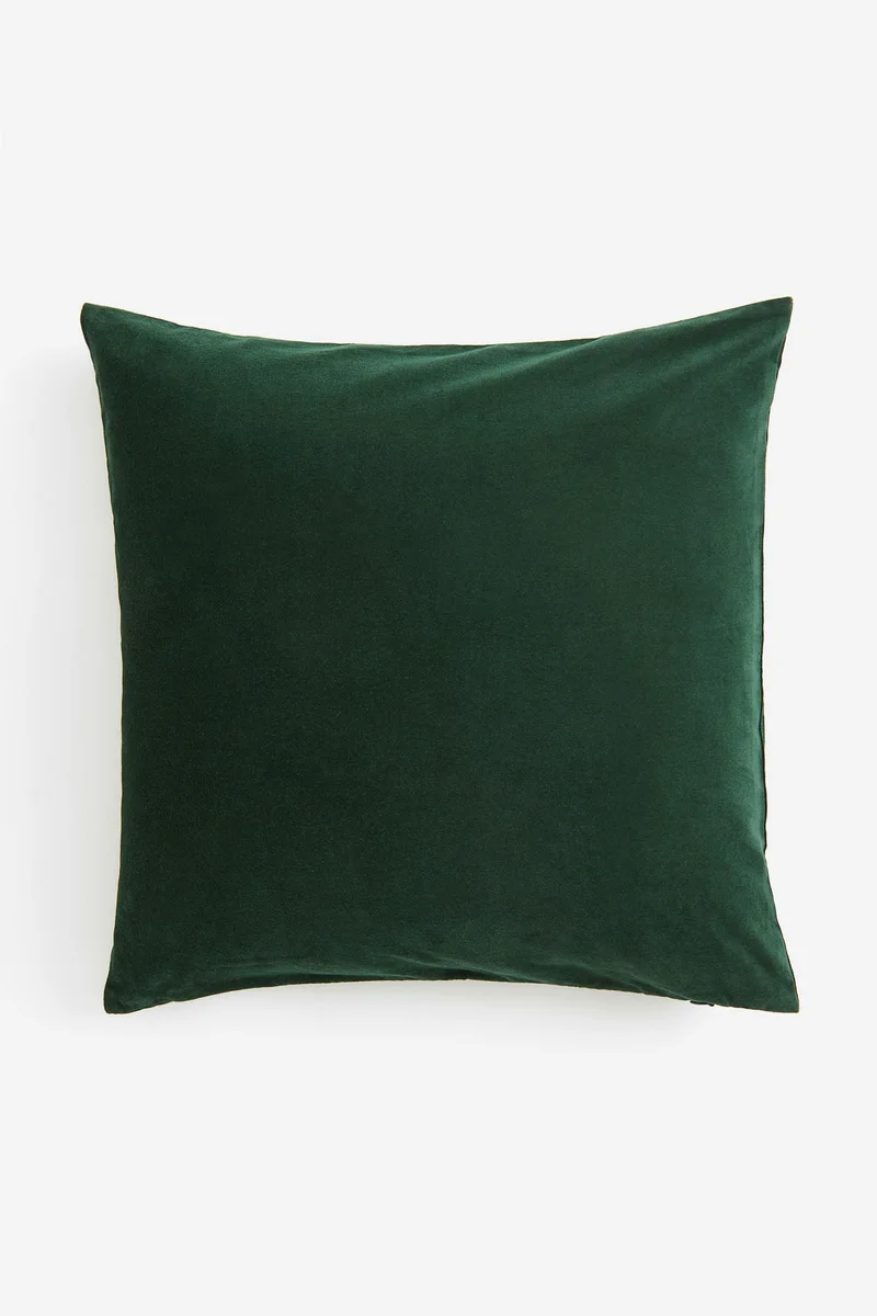 H&M Cotton velvet cushion cover