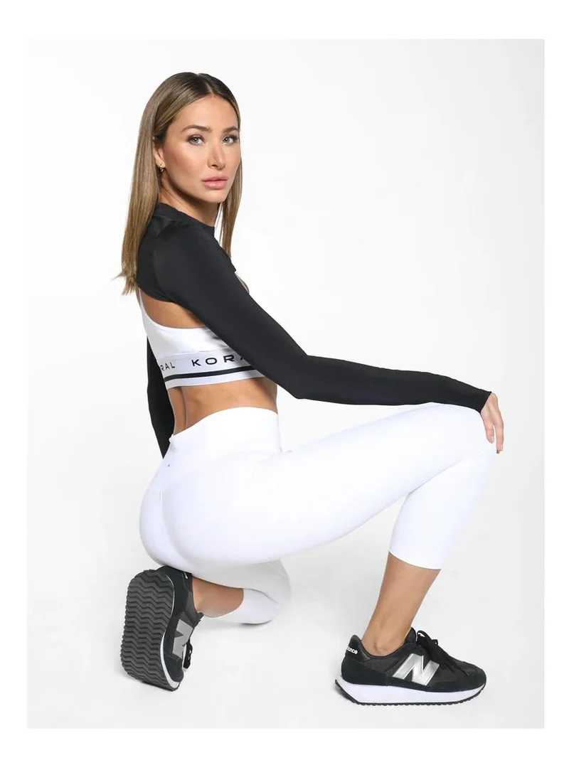 Koral White Koral Exceed Capri H.R. Blackout,  A2724Hxe32-M-Wht for Women | Best Price UAE