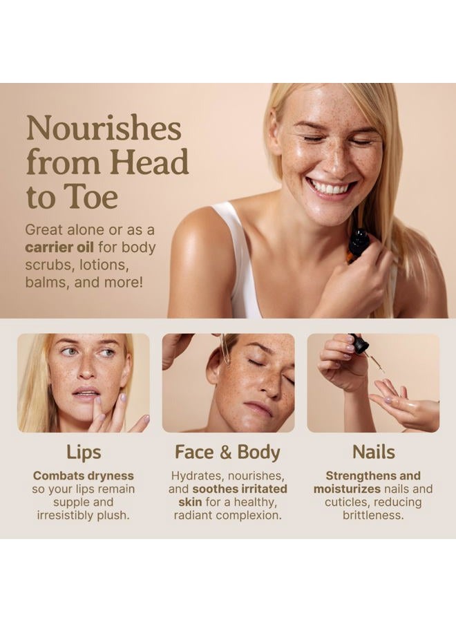 Bella Terra Oils Emu Oil 4oz - The Ultimate Australian Emu Elixir, Packed with Essential Fatty Acids and Vitamins, Timeless Beauty's Secret Ingredient - Image 5