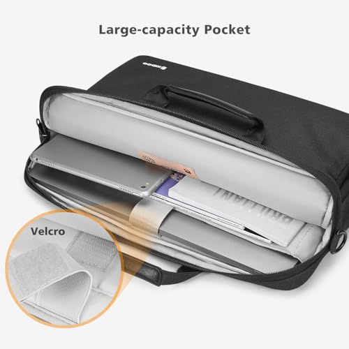 NIDOO 13 Inch Laptop Briefcase Shoulder Bag Sleeve for 14" MacBook Pro M3 M2 / 13.6" Macbook Air / 13.5" Surface Laptop 5 4/14" IdeaPad Flex 5 / ThinkPad E14 T14 / HP Pavilion x360 / Latitude 7440 - Image 3