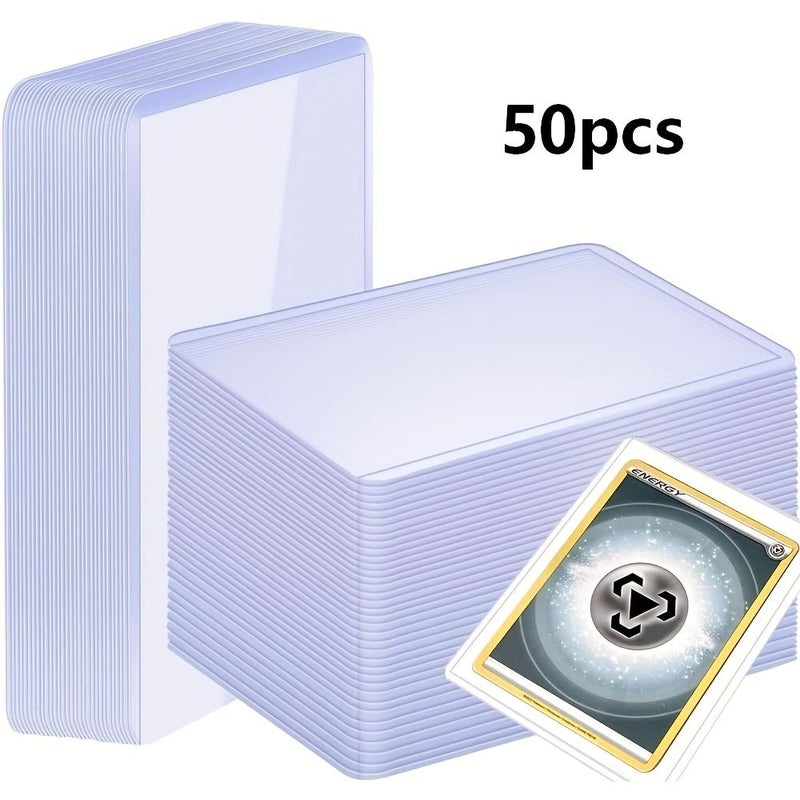 50 غلاف شفاف من TPU مقاس 3 × 4 بوصة مقاومة للخدش وحافظات واقية - Image 1