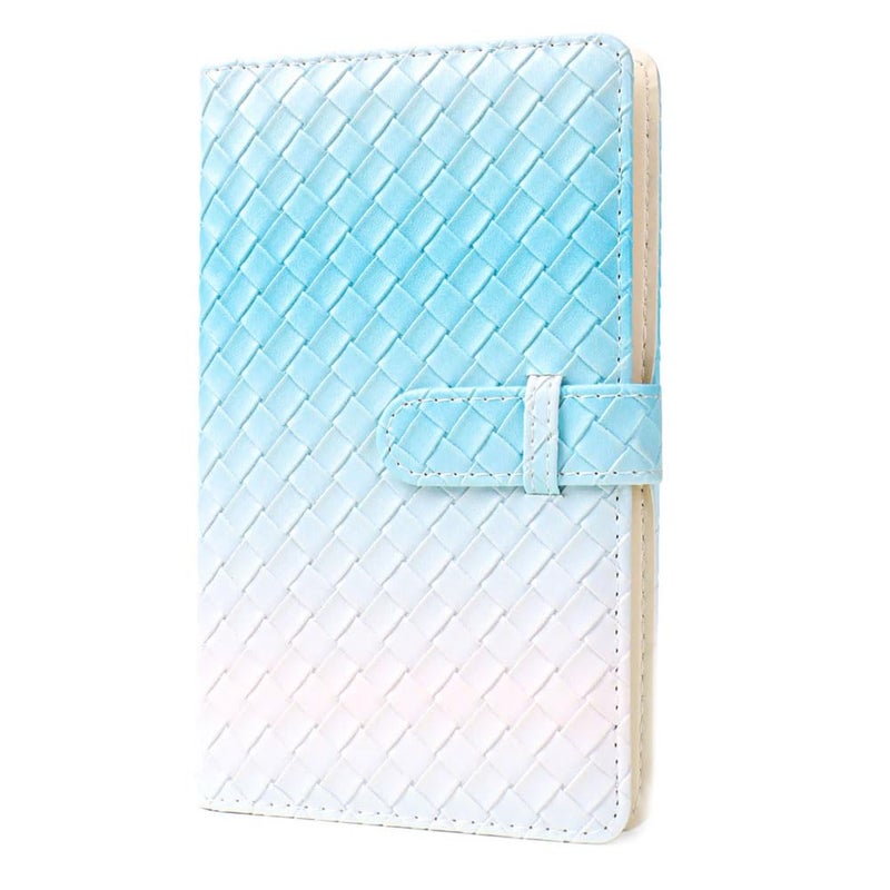 STELA 96 Pockets Mini Film Photo Album Book Compatible with Instant Mini LiPlay 11 9 8 7s 70 90 Link Instant Camera 3 Inch Polaroid Picture Name Card Holder (Blue gradient weaving) - Image 2