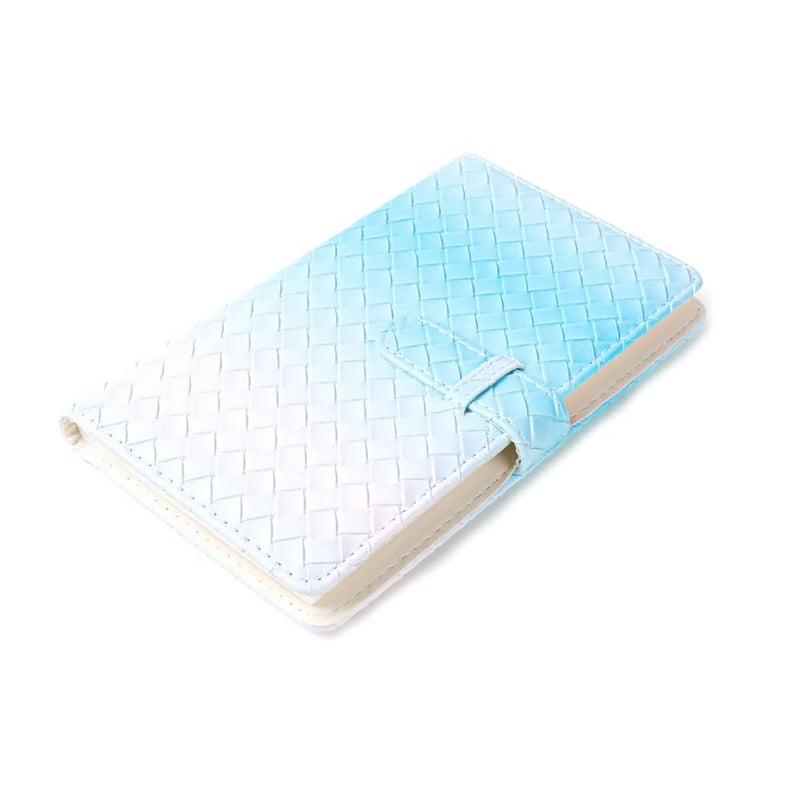 STELA 96 Pockets Mini Film Photo Album Book Compatible with Instant Mini LiPlay 11 9 8 7s 70 90 Link Instant Camera 3 Inch Polaroid Picture Name Card Holder (Blue gradient weaving) - Image 3