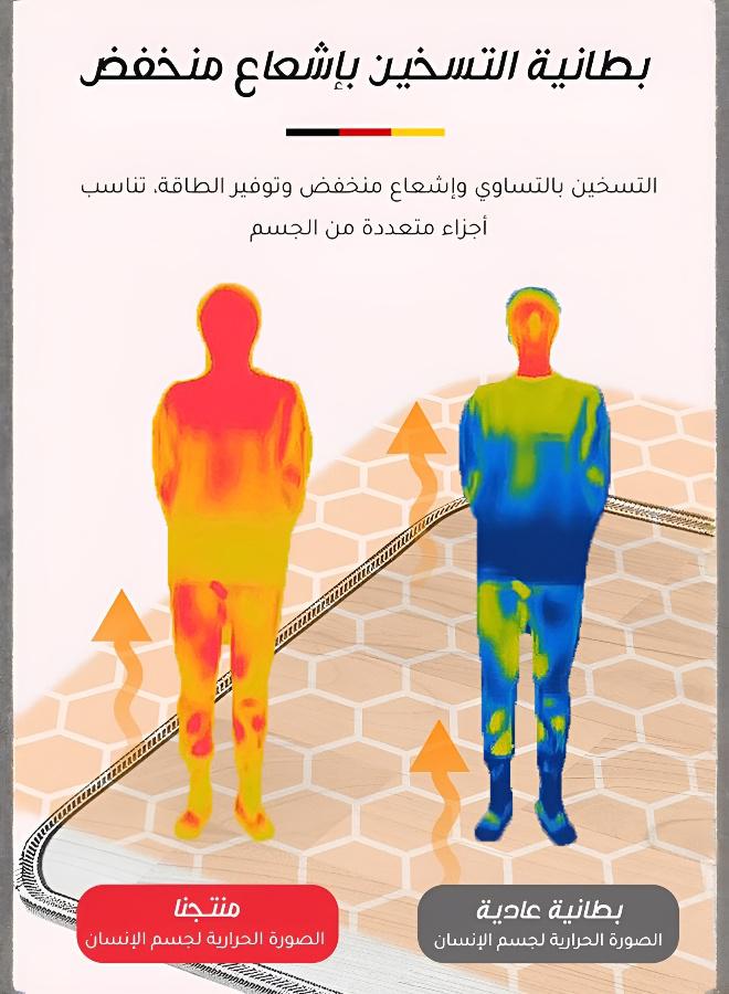 وسادة تدفئة، وسادة تدفئة كهربائية للظهر والرقبة، إعدادات متعددة لدرجة الحرارة، إيقاف التشغيل التلقائي، قابلة للغسل في الغسالة، محمولة، بطانية كهربائية لتخفيف الآلام. - Image 3