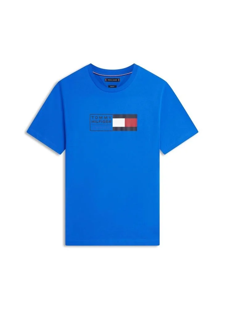 TOMMY HILFIGER  Logo Jersey Crew Neck T-Shirt for Men | Best Price UAE