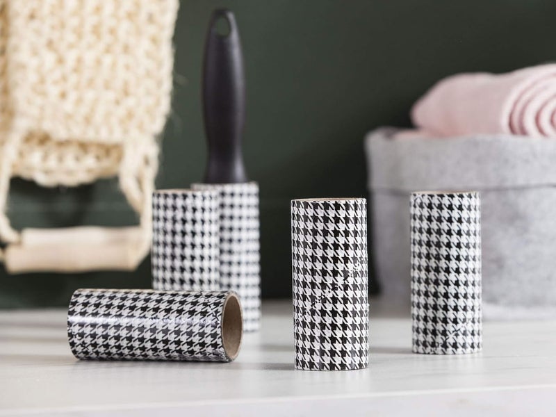 YORK Pepita Lint Roller Pack Of 2 Refills 20 Sheets Each Roll 068102 - Image 3